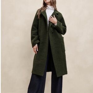 Knit Twill Coat - NWT